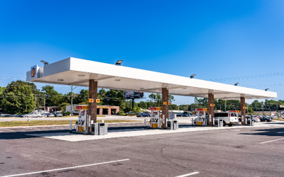 How Gas Station Canopy Installation Improves Your Business Image